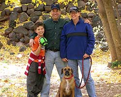 Zoe and her forever family!